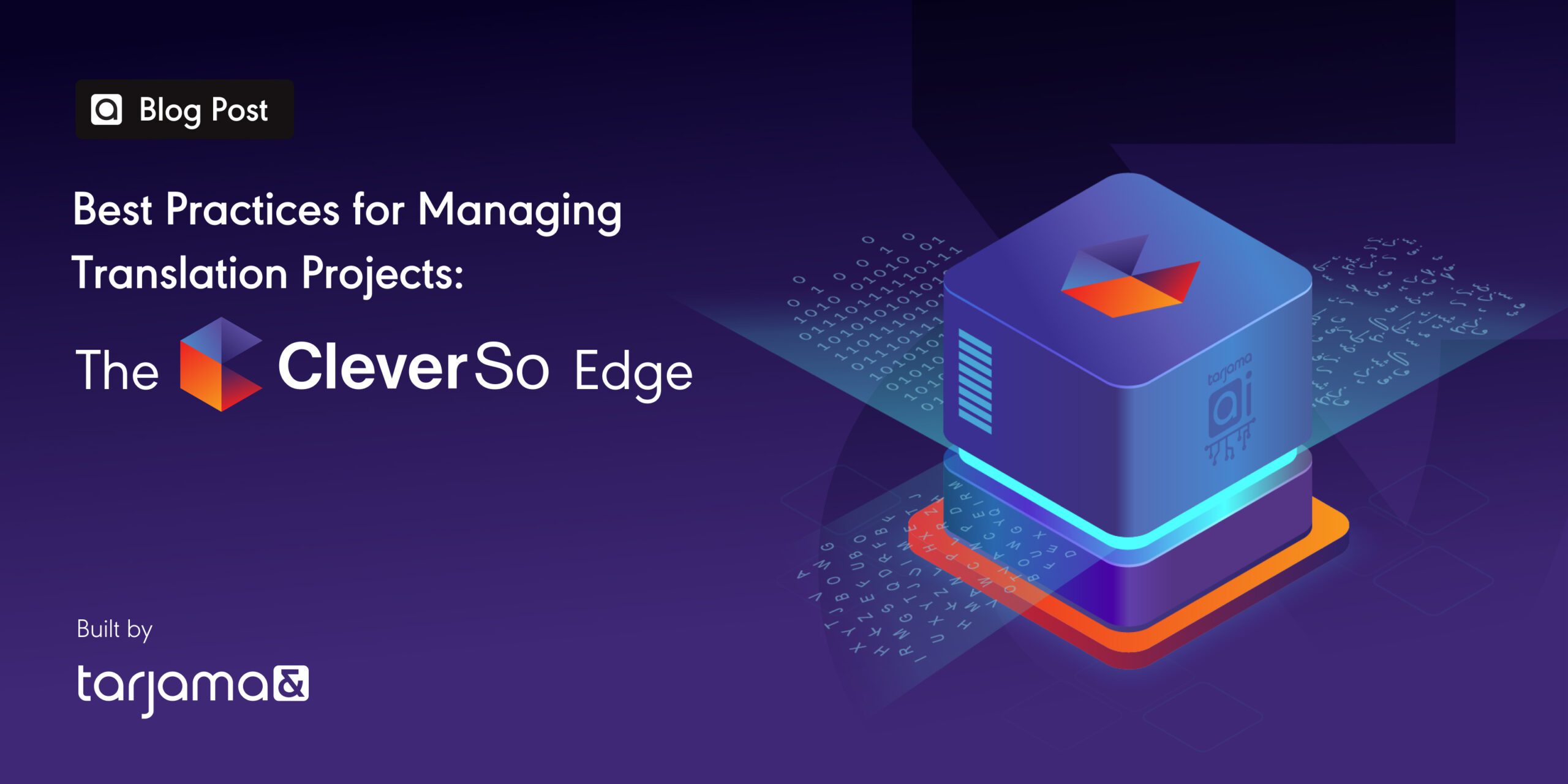 Managing large-scale translation projects requires a nuanced approach that balances efficiency, accuracy, and security. In the dynamic landscape of global communication, Translation Management Systems (TMS) like CleverSo have become indispensable. Here, we explore best practices for managing translation projects effectively, with a spotlight on CleverSo's innovative features. Streamlining Project Management with TMS Efficient project management is key in handling large-scale translations. TMS platforms automate repetitive tasks, ensuring a seamless workflow. CleverSo, in particular, offers a unique edge with its AI-powered tools, enabling light-weight project management and dynamic work distribution. This automation not only saves time but also enhances accuracy and consistency across projects. Collaboration and Real-time Insights Effective collaboration among team members is crucial. CleverSo provides a platform for real-time collaboration, allowing translators, editors, and project managers to work together seamlessly. The system’s “CleverSo Insights” feature offers visual charts and interactive reporting, aiding in the tracking of localization efforts and decision-making based on data-driven insights. Enhancing Accuracy with AI-Powered Assistance One of the standout features of CleverSo is its AI-powered terminology assistant, which helps translators overcome challenges related to terminology and context. This feature, powered by Generative AI, elevates the accuracy and quality of translations, ensuring that the final output is not only linguistically accurate but also contextually relevant. Security and Compliance In today’s world, data security cannot be overstated. CleverSo ensures that content remains secure, with options for cloud-based or on-premises installations, catering to varying security needs. The platform's commitment to ISO 27001 standards highlights its dedication to maintaining high security and compliance levels. Tailored Solutions for Arabic Translations CleverSo stands out for its tailored solutions for Arabic translations, being the first TMS with an Arabic UI and powered by Arabic AI. Its capabilities in handling right-to-left languages and its proprietary Arabic MT engine make it an ideal choice for projects involving Arabic content. Choosing the Right TMS Selecting the right TMS involves considering factors like automation levels, collaboration features, scalability, customization, and security. CleverSo’s tiered pricing structure provides flexibility for businesses of different sizes and requirements. In sum, CleverSo by Tarjama represents a significant advancement in managing large-scale translation projects. Its blend of AI-powered efficiency, collaborative tools, and robust security measures positions it as a top choice for businesses and organizations looking to streamline their translation workflows and break language barriers, especially in the financial and governmental sectors.